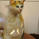 猫スタンドライト